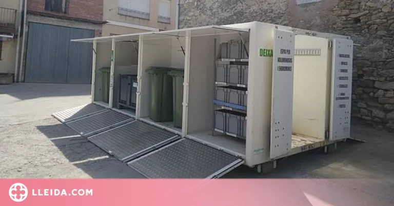 La deixalleria mòbil del Pallars Jussà augmenta la recollida de residus un 90%