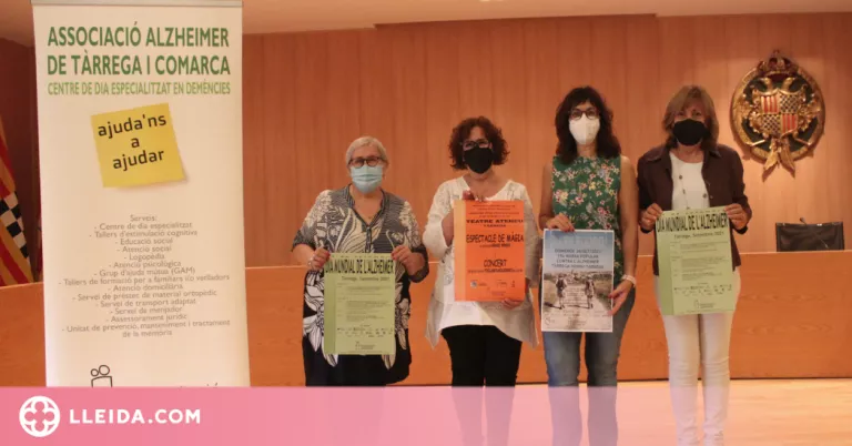 Tàrrega es torna a mobilitzar contra l’alzheimer amb activitats benèfiques de sensibilització