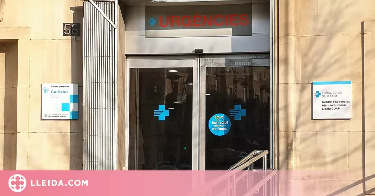 Detinguda per agredir una infermera del CUAP Prat de la Riba de Lleida