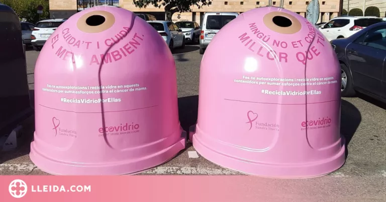 "Recicla vidre per elles" la campanya en favor a la prevenció i la investigació del càncer de mama