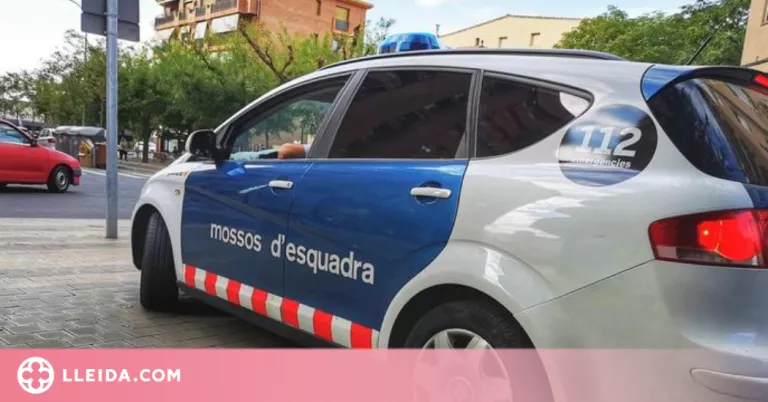Detingut per dos robatoris amb violència i força, un d'ells a interior d'un vehicle a Lleida