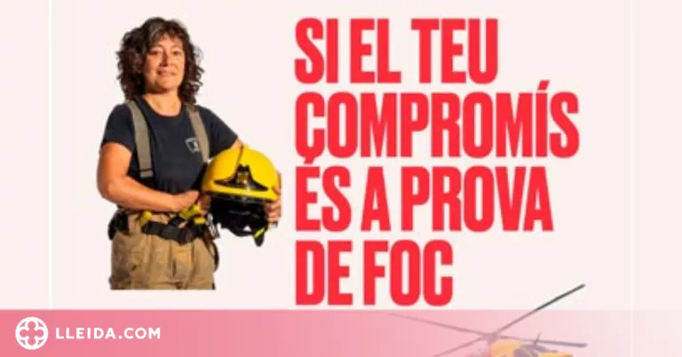 La convocatòria per accedir al cos de bombers assoleix xifres mai vistes de dones inscrites