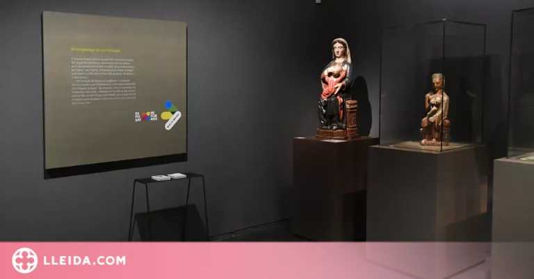El Museu de Lleida exposa una marededeu del Museu de l’Empordà, tancat per reformes