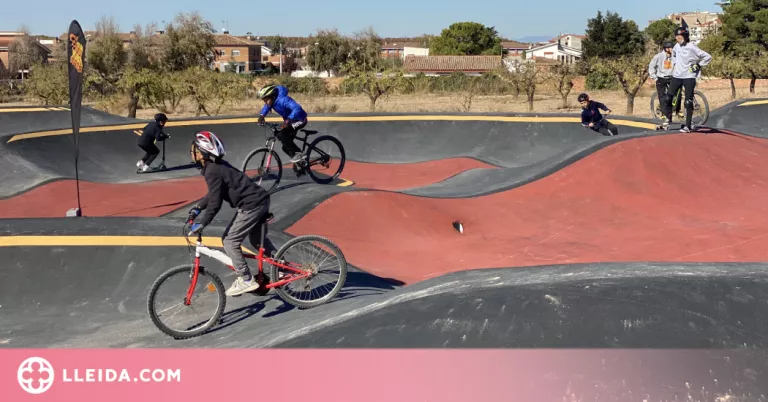 Les Borges inaugura el nou circuit de pump track que amplia l’oferta esportiva de la ciutat