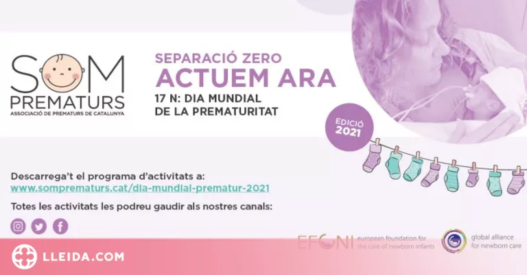 'Som Prematurs' reivindica la 'separació zero' entre els nadons i les famílies