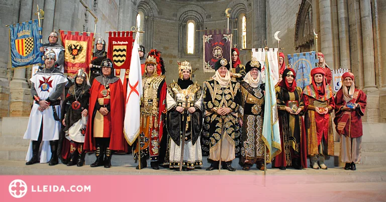 La Festa de Moros i Cristians de Lleida manté els capitans i els càrrecs de les comparses