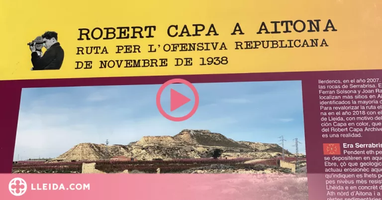 ⏯️ La nova ruta de Robert Capa a Aitona comença a acollir els primers visitants