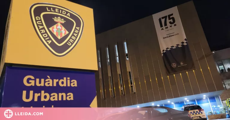 Detingut pel robatori d'un telèfon mòbil amb violència a la plaça de la Paeria de Lleida