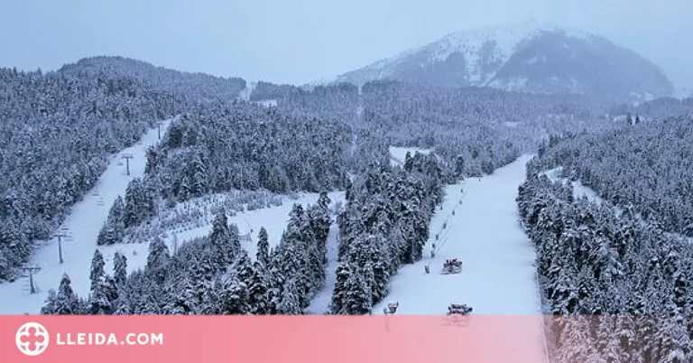 Les estacions d'esquí es preparen per obrir entre divendres i dissabte després del temporal