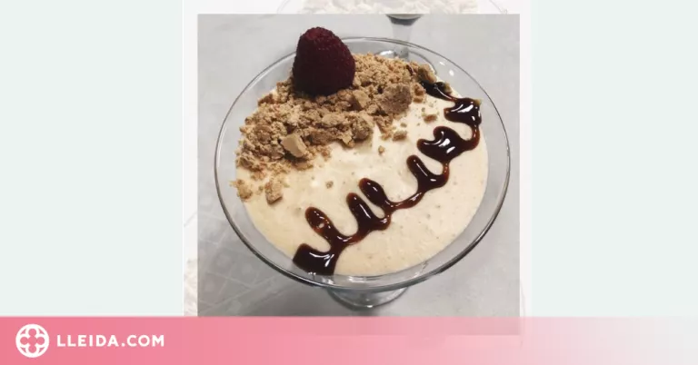 Mousse de torró tou d'ametlla