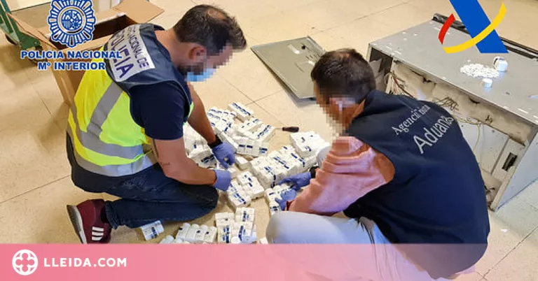 Desarticulen una organització criminal liderada des de Lleida i comissen un total de 500.000 fàrmacs