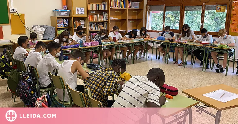 Els professors de secundària podran fer classe a estudiants de primària per cobrir les baixes