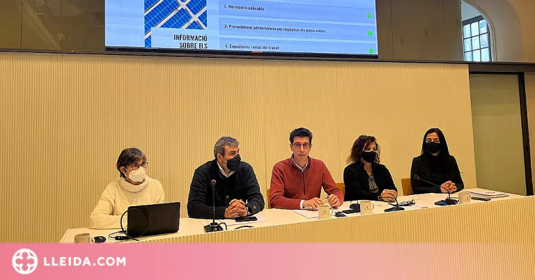 La Paeria garanteix només autoritzar les línies d'alta tensió que vagin soterrades