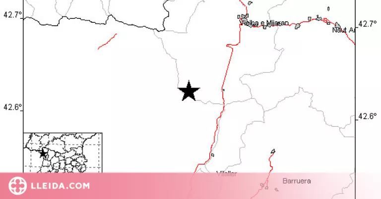 Registren un terratrèmol a la Vall d'Aran
