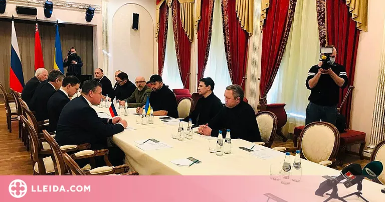 Ucraïna i Rússia inicien les negociacions a Bielorússia