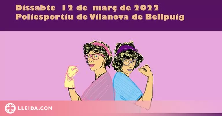 Vilanova de Bellpuig s'adhereix a la celebració del 8M