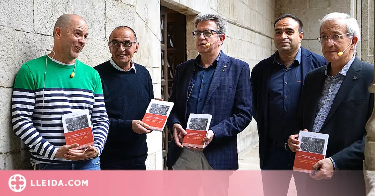 Leonard Jové, historiador lleidatà, presenta el seu llibre sobre el cos de bombers de Lleida