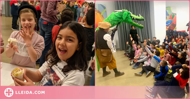Un total de 200 nenes i nens de Lleida gaudeixen d'activitats teatrals i de cuina