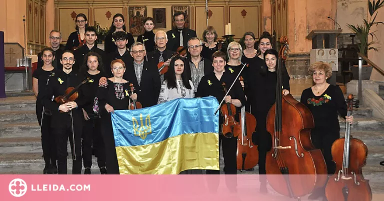 Solsona acull el concert solidari pro Ucraïna de l'Orquestra Cadí i el violista Andry Vytovych