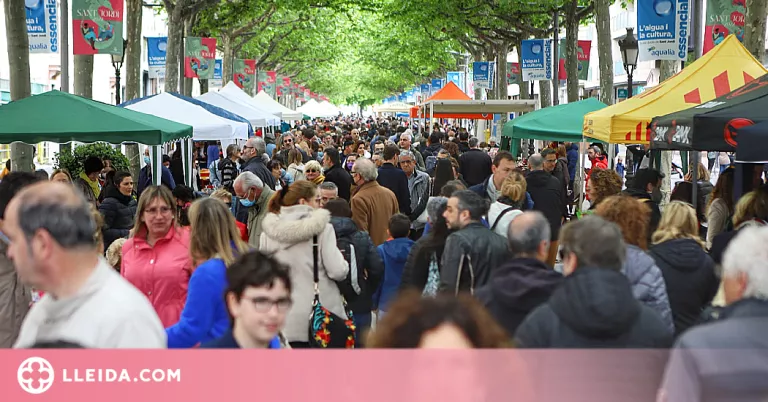 La Cambra del Llibre fa un balanç positiu de la primera diada de Sant Jordi sense restriccions