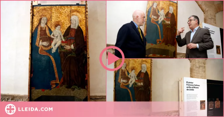 ⏯️ El Museu de Lleida rep en dipòsit una taula gòtica del segle XV adquirida a París