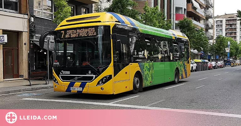 ⏯️ Targeta de bus gratuïta pels joves durant la Festa Major de Lleida