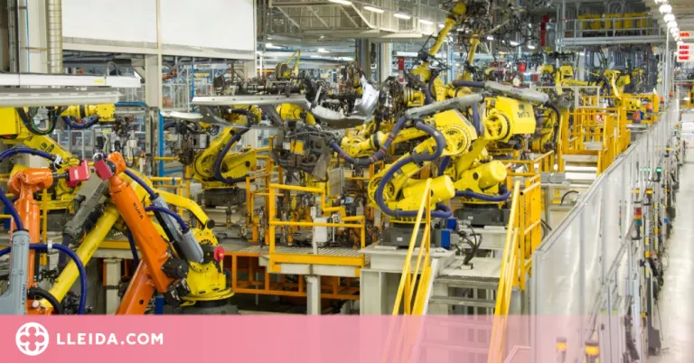 La producció industrial creix un 8,2% a Catalunya l'any 2021