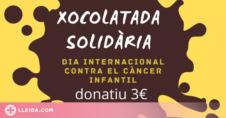 Tàrrega commemora el Dia Mundial contra el Càncer Infantil amb un acte solidari