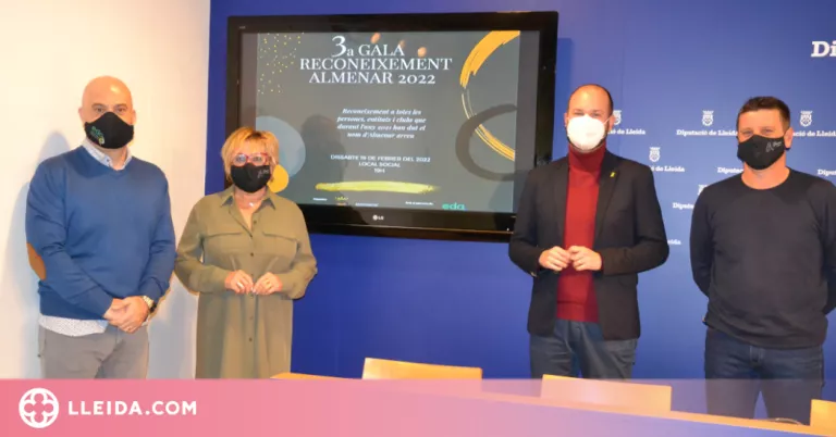 Almenar organitza la 3a Gala de reconeixement a la ciutadania