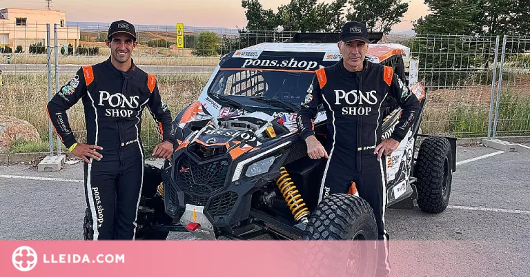 El pilot lleidatà Eduard Pons posa rumb al Campionat del Món de Bajas