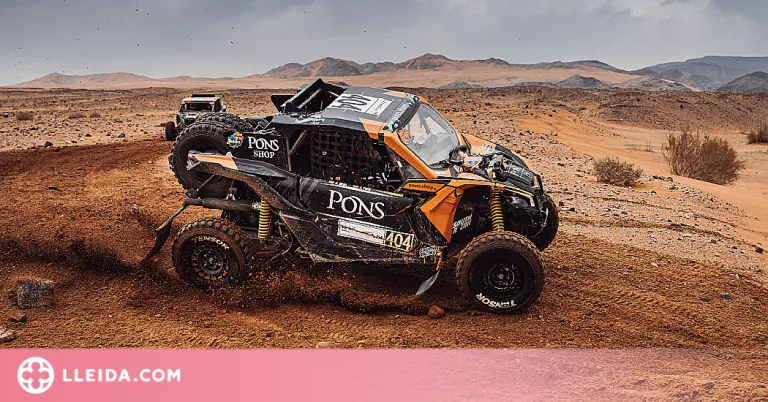 Sabor agredolç del pilot lleidatà Eduard Pons al campionat Món de Bajas