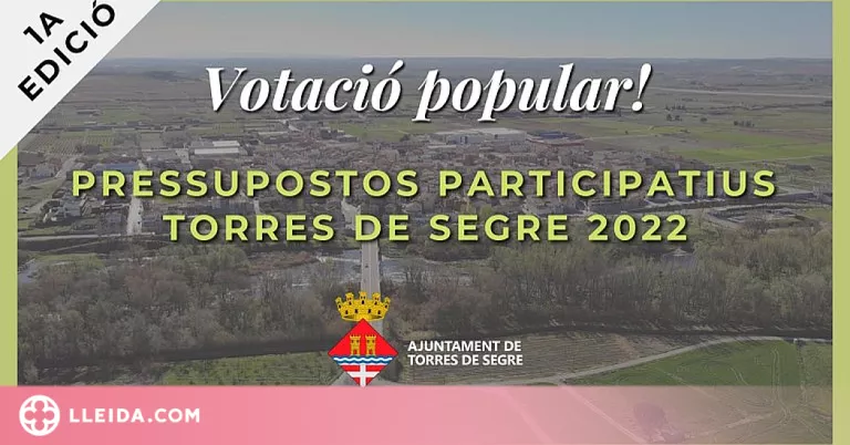 Torres de Segre sotmet a votació popular els pressupostos aquest diumenge