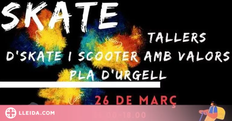 Vila-sana acull els tallers de 'Skate i scooter amb valors'