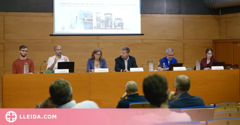 Un estudi a Lleida clou que la meitat dels desplaçaments a la ciutat són a peu