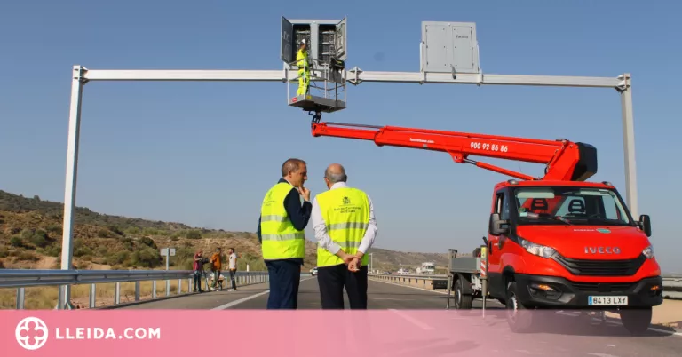 ⏯️ Instal·len sistemes antiboira a l'AP-2 en diferents punts del recorregut per les Garrigues