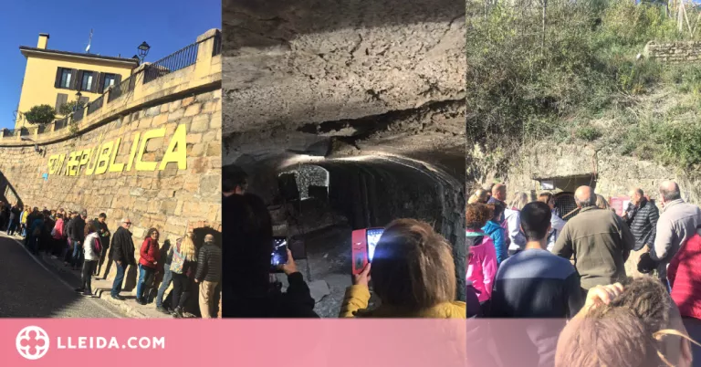 Inauguren la ruta turística per conèixer els refugis antiaeris de la Guerra Civil a la Pobla de Segur