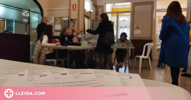 Eleccions sindicals per renovar els representants dels treballadors municipals a la Paeria de Lleida