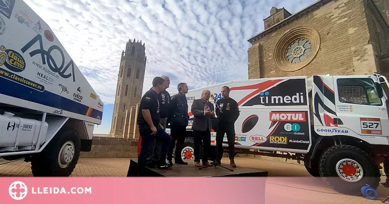 L'equip de Jordi Esteve portarà #LleidaCiutat al Dakar