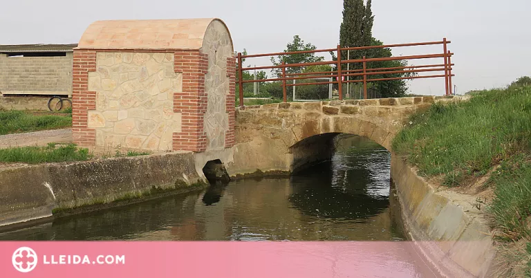 Els Regants dels Canals d'Urgell mostren com seran aquests un cop feta la modernització