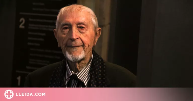 ⏯️ Lleida i Balaguer celebren el centenari de Josep Vallverdú amb l'escriptor lleidatà "en plena forma"