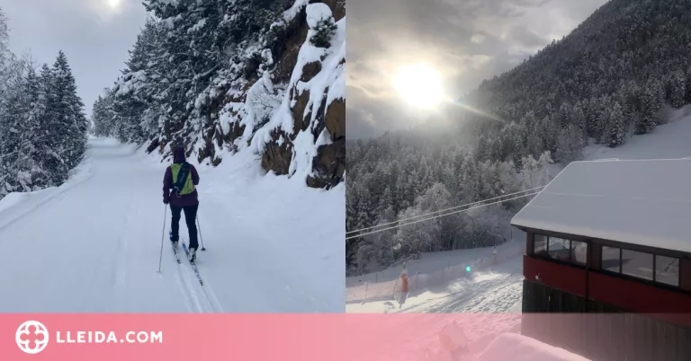 Tavascan obre les pistes per primer cop aquesta temporada gràcies a nevades de les últimes hores