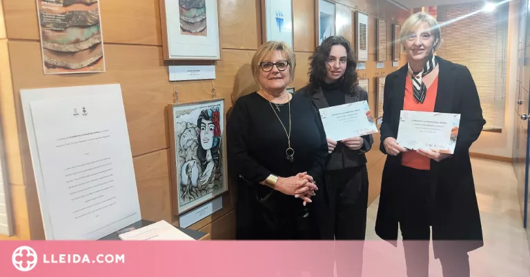 Tret de sortida a l'exposició del III Premi d'Il·lustració del Segrià
