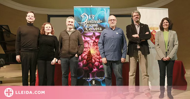 El Festival de Pasqua de Cervera dedicarà la seva 13a edició a Pau Casals