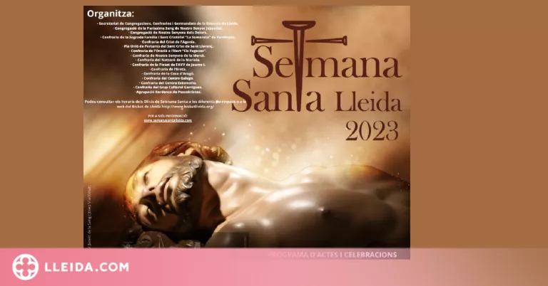 ℹ️ Així serà la Setmana Santa 2023 a Lleida