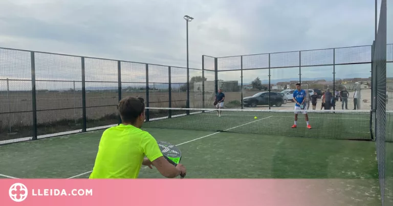 El Poal complementa el seu complex esportiu amb una pista de pàdel