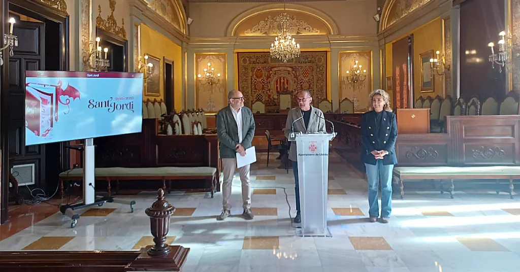 ℹ️ Així serà la diada de Sant Jordi 2023 a Lleida