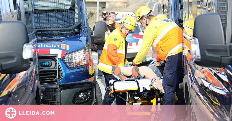 ⏯️ El ferit en el desallotjament del tall de l'A-2 a Soses el 2018, jutjat per desobediència als agents