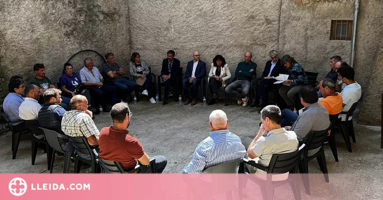 ⏯️ Els ramaders del Pallars Jussà demanen al Govern ajuda per buscar farratge
