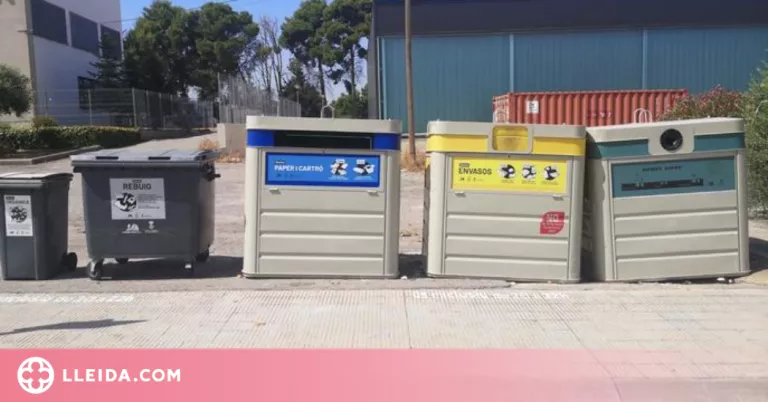 Contenidors tancats accessibles amb targeta identificativa a la Noguera