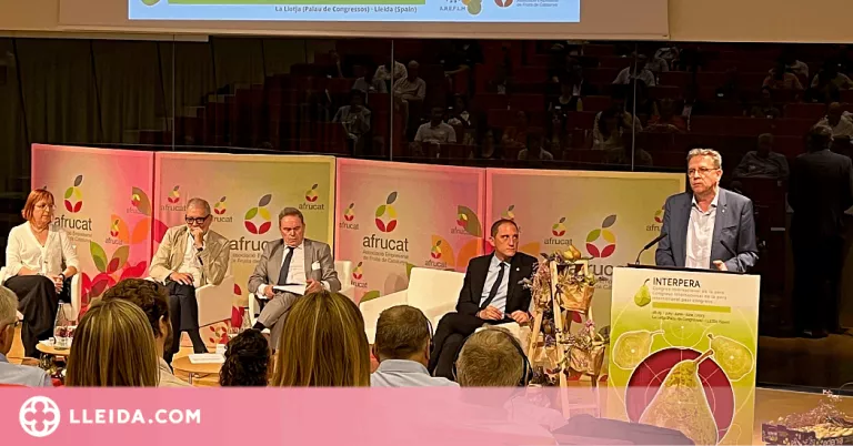 ⏯️ Lleida celebra l'Interpera i posa en valor el procés productiu que hi ha darrere aquesta fruita